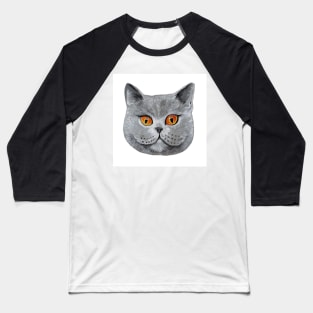 British Shorthair Baseball T-Shirt